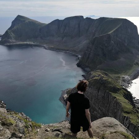 House With Amazing View & Location In Tind Villa Sørvågen Bagian luar foto