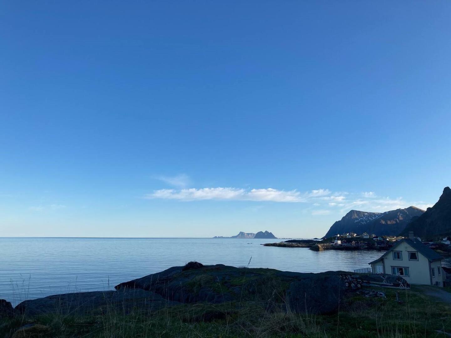 House With Amazing View & Location In Tind Villa Sørvågen Bagian luar foto