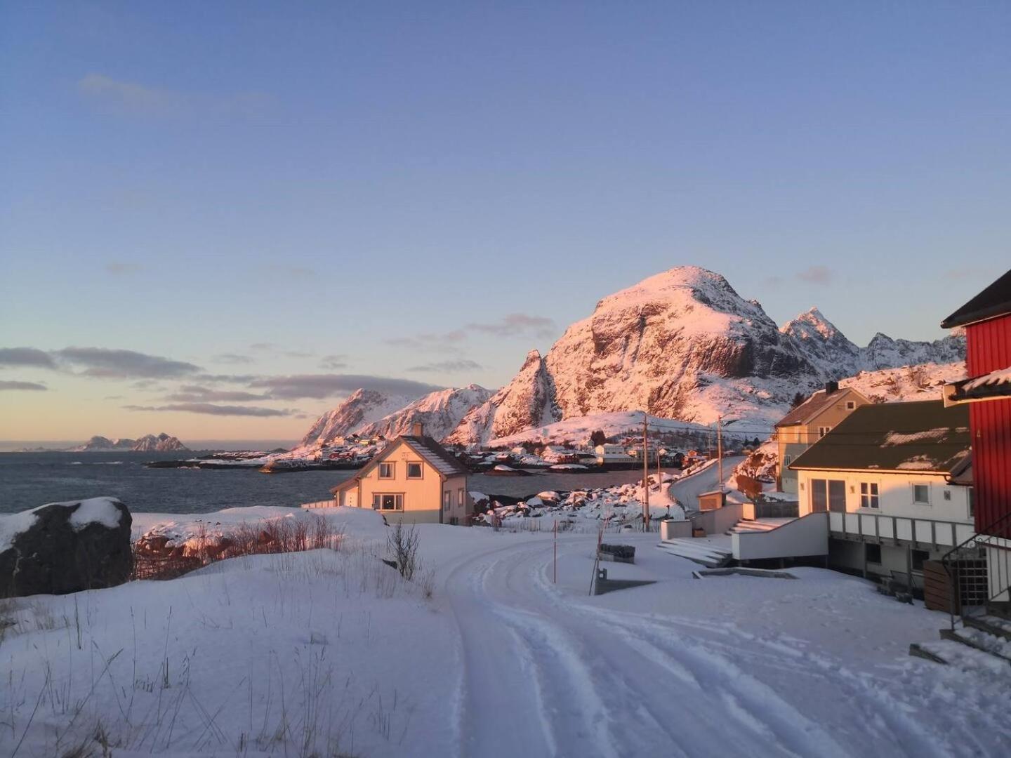House With Amazing View & Location In Tind Villa Sørvågen Bagian luar foto