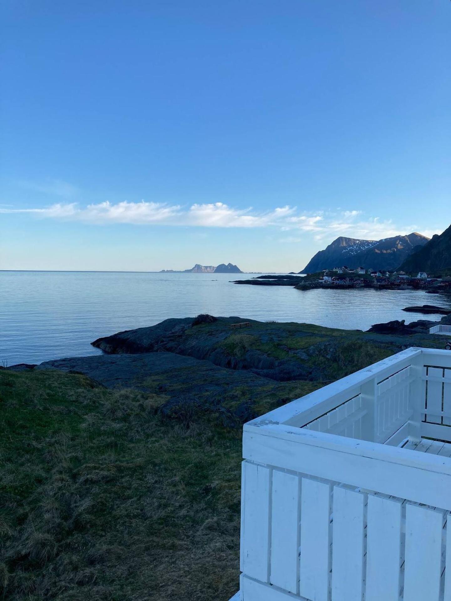 House With Amazing View & Location In Tind Villa Sørvågen Bagian luar foto