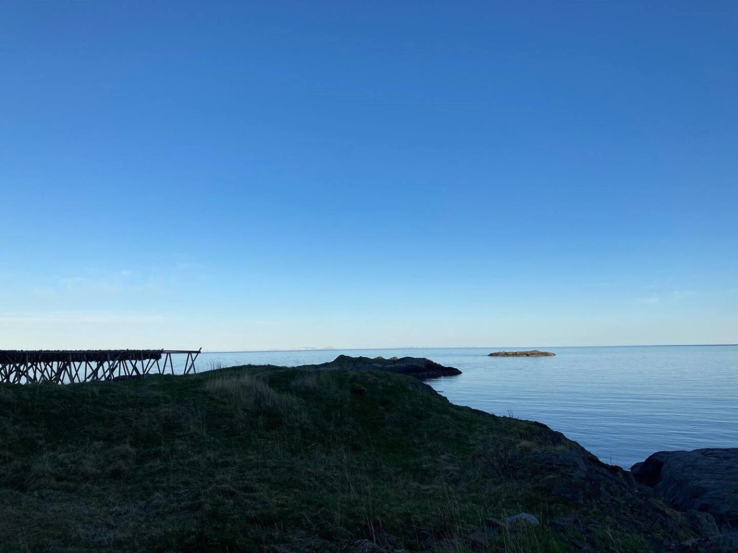 House With Amazing View & Location In Tind Villa Sørvågen Bagian luar foto
