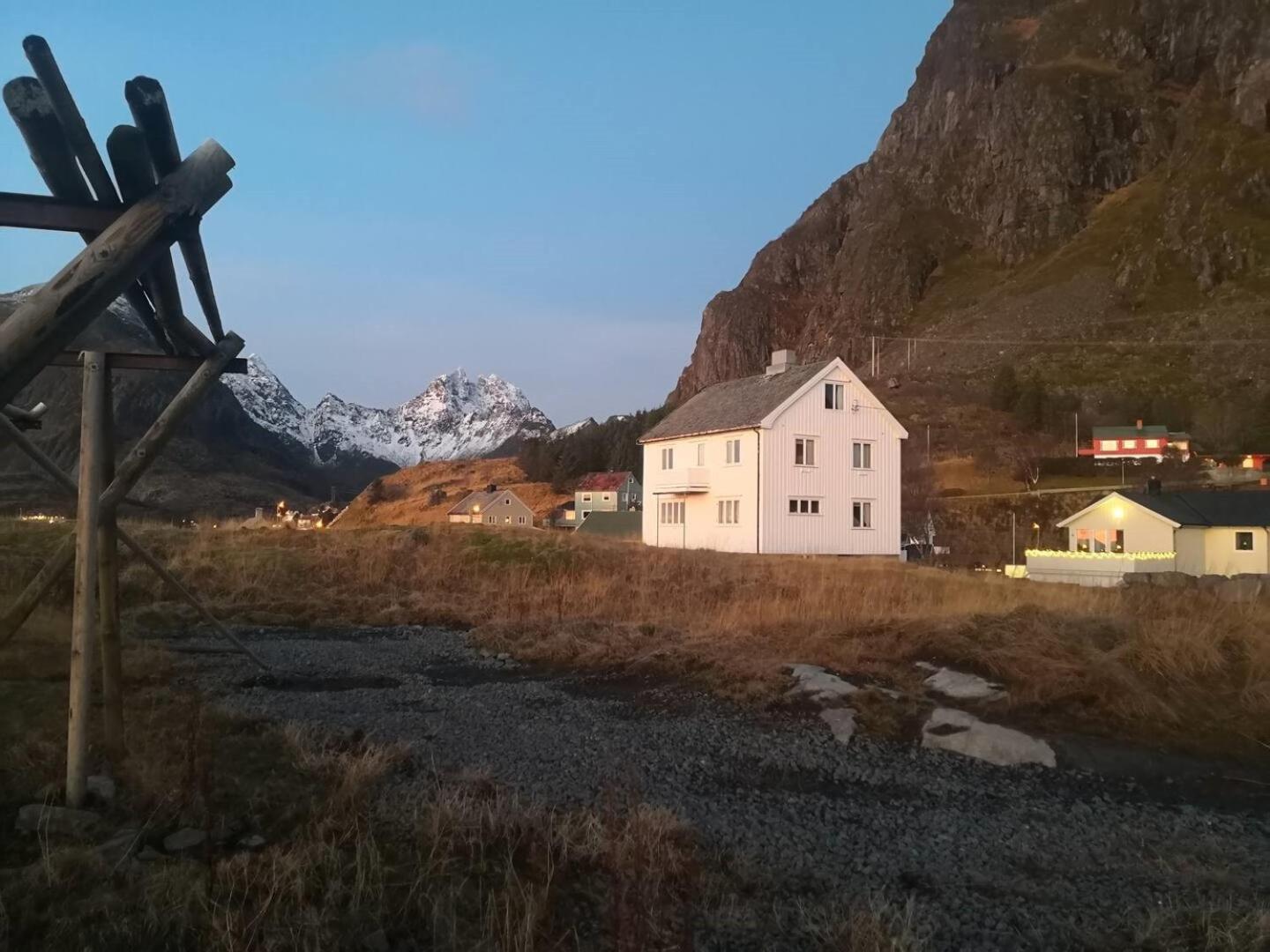 House With Amazing View & Location In Tind Villa Sørvågen Bagian luar foto
